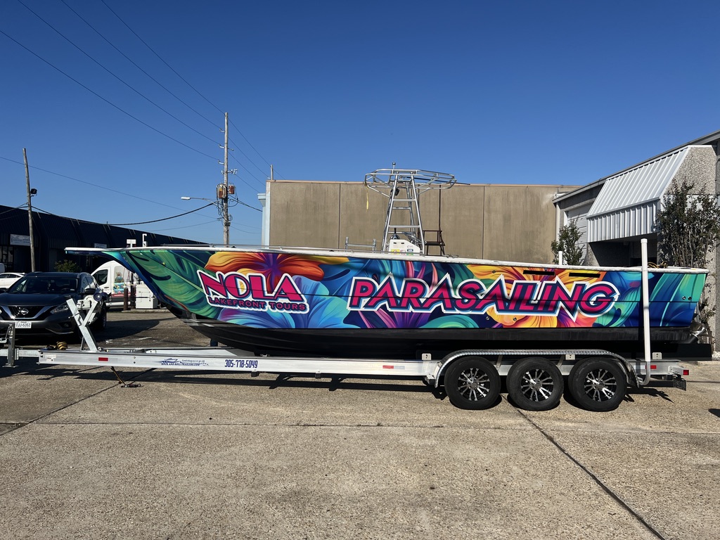 Read more about the article Custom Boat Wraps